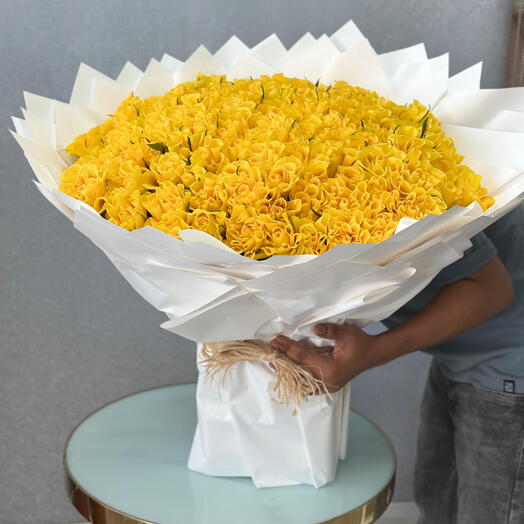 Brighten Days with Yellow Roses