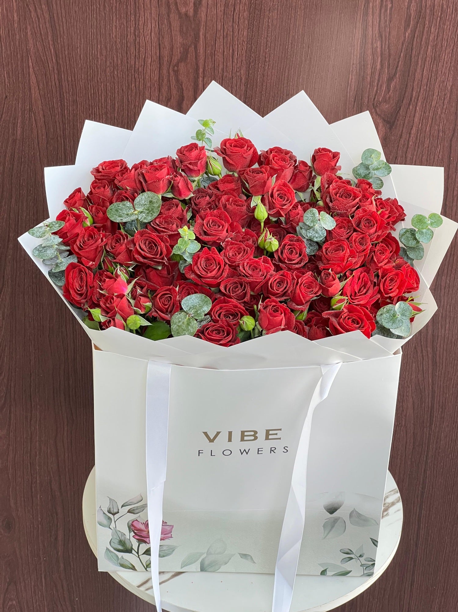 Red Baby Roses Bouquet