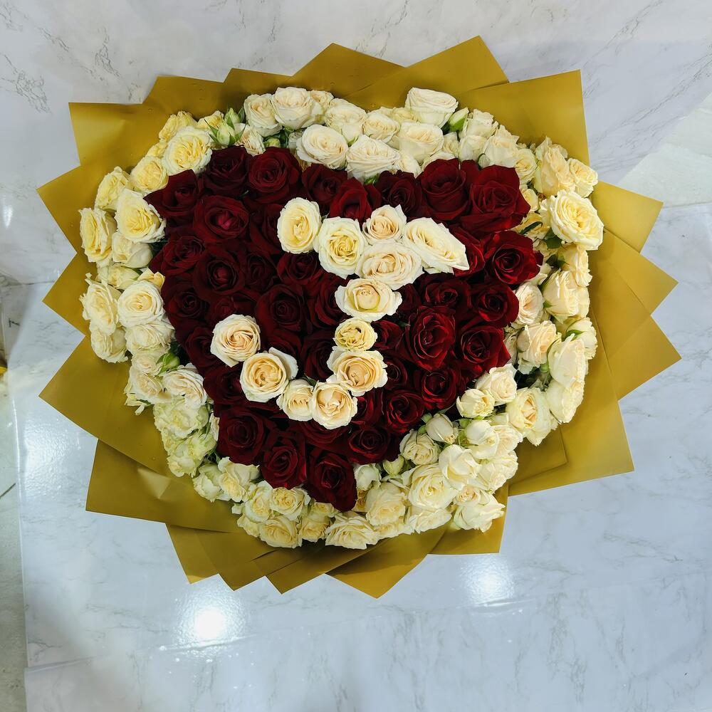 Love bouquets you can select letter