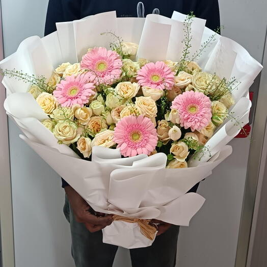 Charming Peach Blossom Bouquet