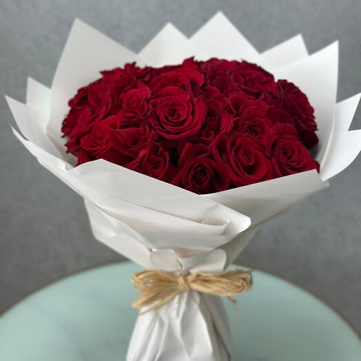 Classic Red Rose Bouquet